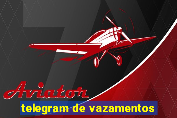 telegram de vazamentos